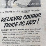 Advert Vicks Cough Syrup
