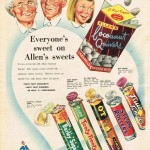 Allens Sweets Advert
