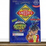Smiths Vintage BeyBlade Mega Topz Tazo Chips Pack