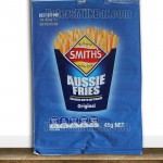 Vintage Smiths Aussie Fries Chips Pack