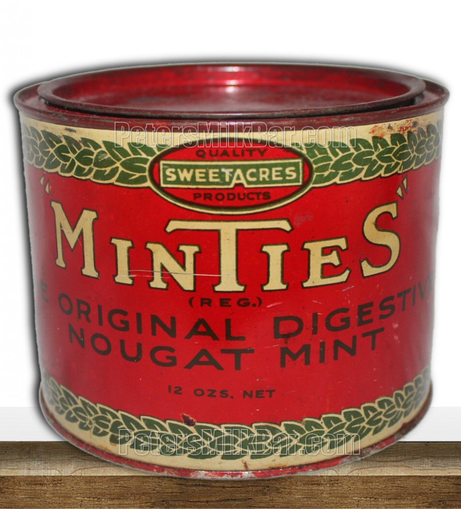 Minties Sweetacres Vintage Tin