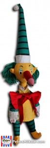 Mr Squiggle Plush Toy 1960-70