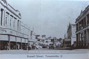 Old Postcard Toowoomba QLD
