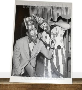 Peter's Ice Cream Zig N Zag Vintage Postcard 70's