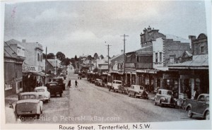 Postcard Vintage Tenterfield NSW