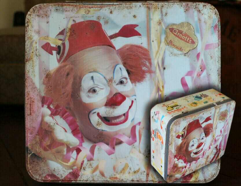 Arnotts Clown Tin