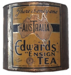 Edwards Ensign Tea Tin Large