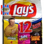 Large Vintage 12 Pack Lays Pat Rafter