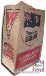 Woolworths Supermarket Brown Bag