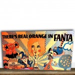 Fanta Advertising Poster Trippy 70's