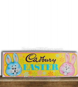 Cadbury Poster Vintage Advertisement Cadbury Easter Bunny