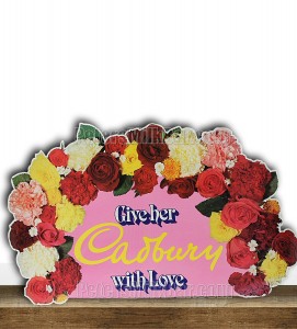 Cadbury Poster Vintage Advertisement Chocolate Give Her