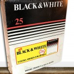 Cigarette Vintage Black N White Tobacco Advertising Packet