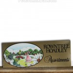 RownTree Hoadley Vintage Advertising Poster