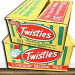 Twisties Time Old Shop Carton Box Cool Vintage