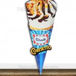 Vintage Streets Icecream Large Advertsing Cornetto Cardboard