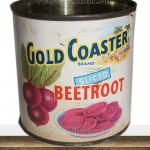 Gold Coasters Vintage Beetroot