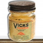 Vicks Vaporub Jar 60s Vintage Medicine