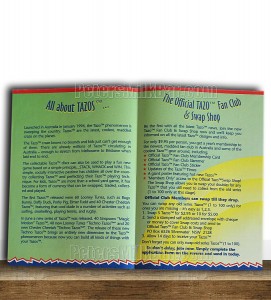 Tazo Members Card Brochure