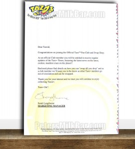 Tazo Members Official Letter