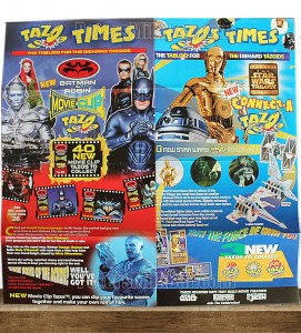 Tazo Times Official Batman Star Wars News Letter