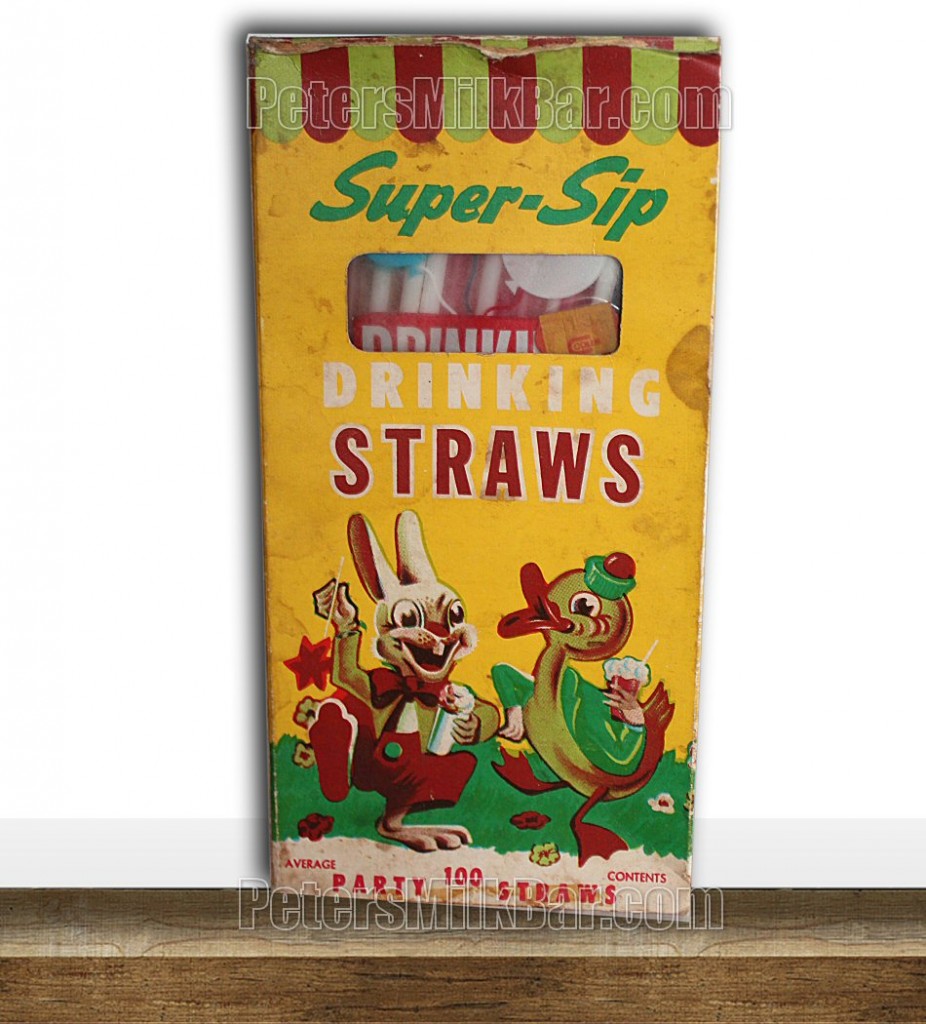 Super Sip Drinking Straws Milk Bar Wax Paper