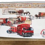 Arnotts Vintage Advertising Poster 120 Years Trucks