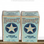 Harpers Cream Of Tartar Vintage Grocery Australia