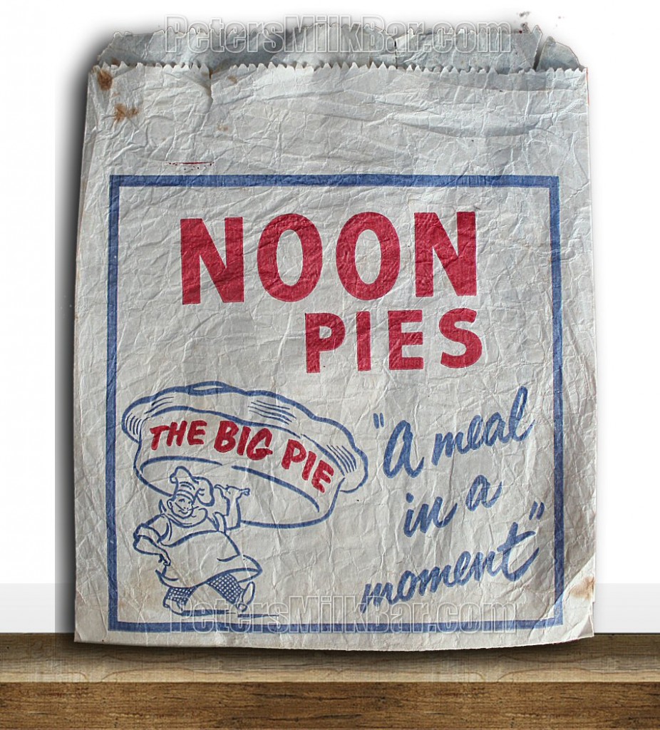 Noon Pies Vintage Pie Paper Bag