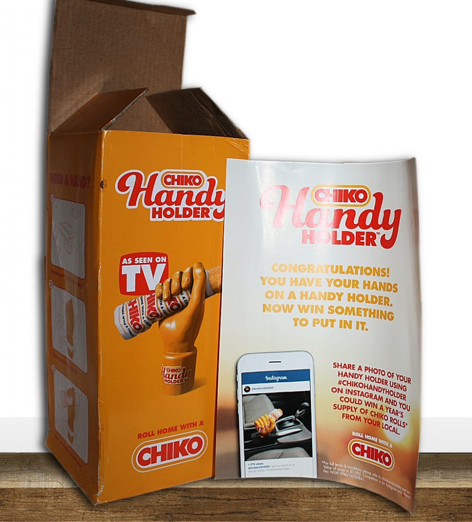 Chiko Roll Handy Holder 2018 Promotion