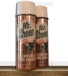 Mr Sheen Furniture Polish Vintage Australian Package