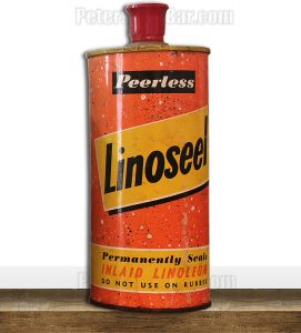 Peerless LinoSeal Floor Polish Vintage Australian Package