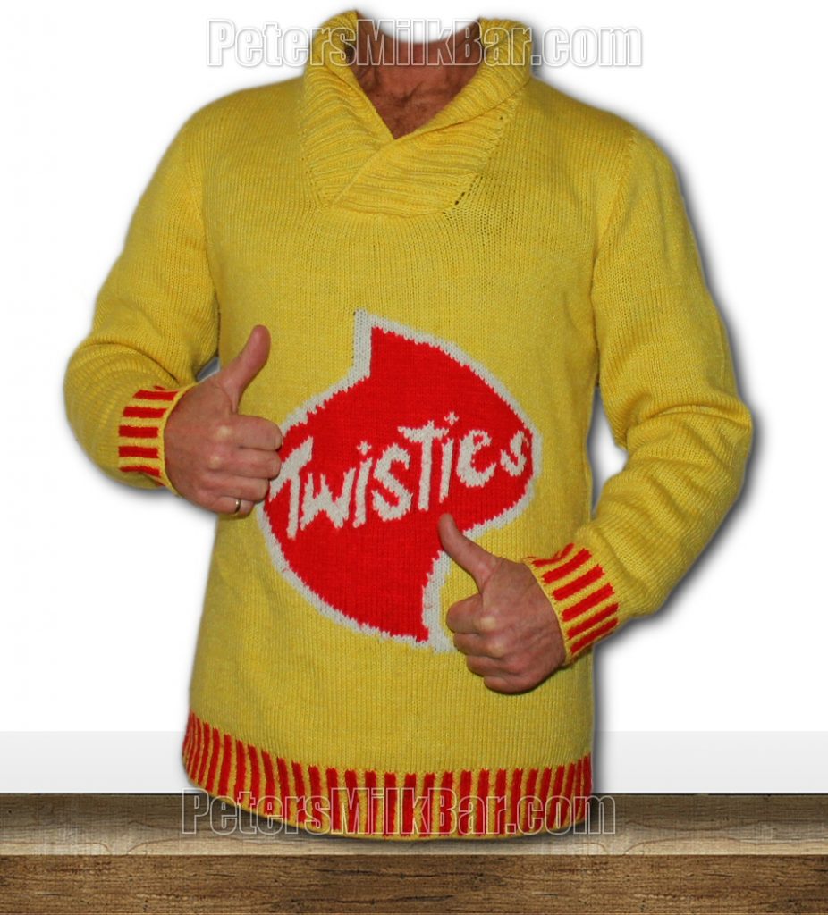 Twisties Jumper Vintage 70s Home Knitted