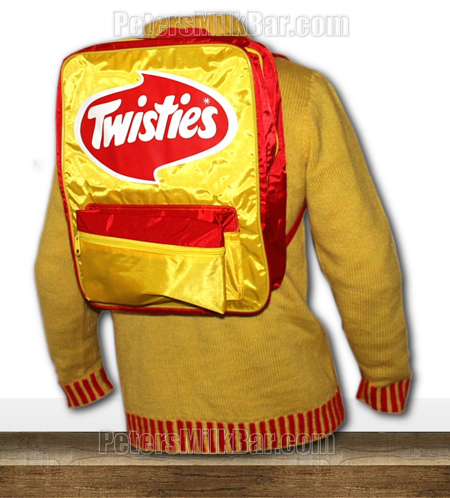 Twisties Jumper Vintage 70s Home Knitted & Back Pack